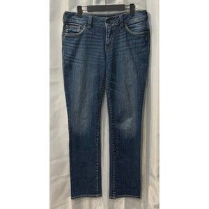 Silver Suki Slim Women's Size 30/30 Dark Wash Casual Jeans